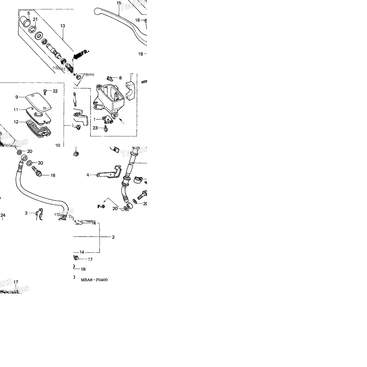 Front Brake Master Cylinder