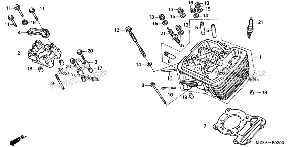 Cylinder Head (Fr.)
