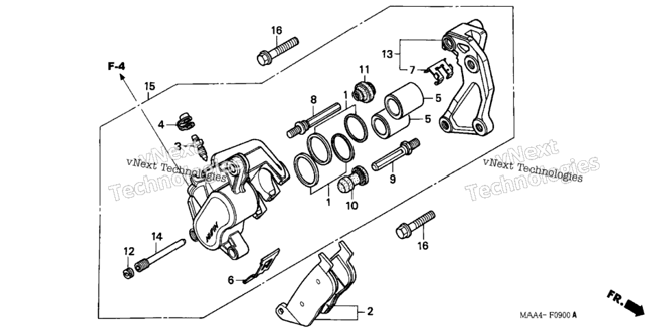 Front Brake Caliper