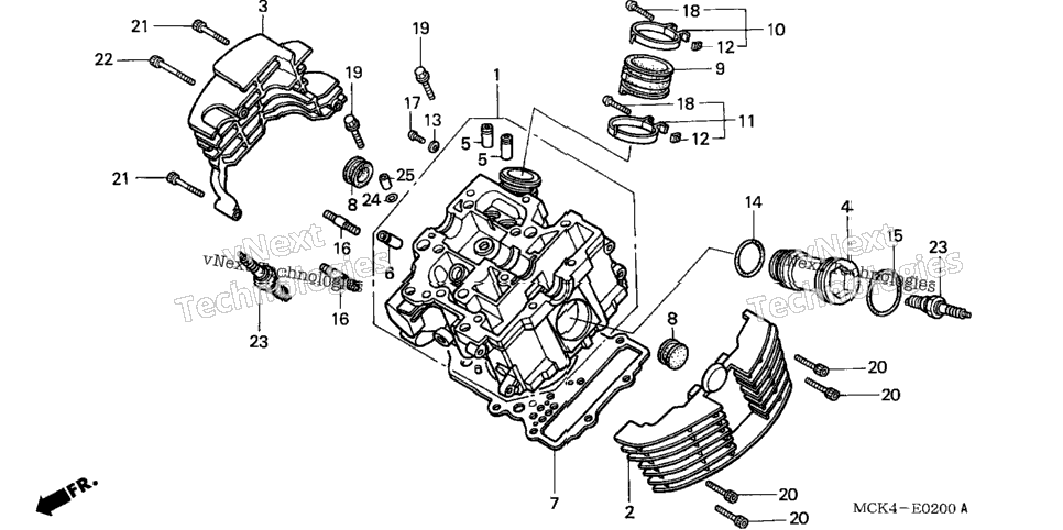 Cylinder Head (Fr.)