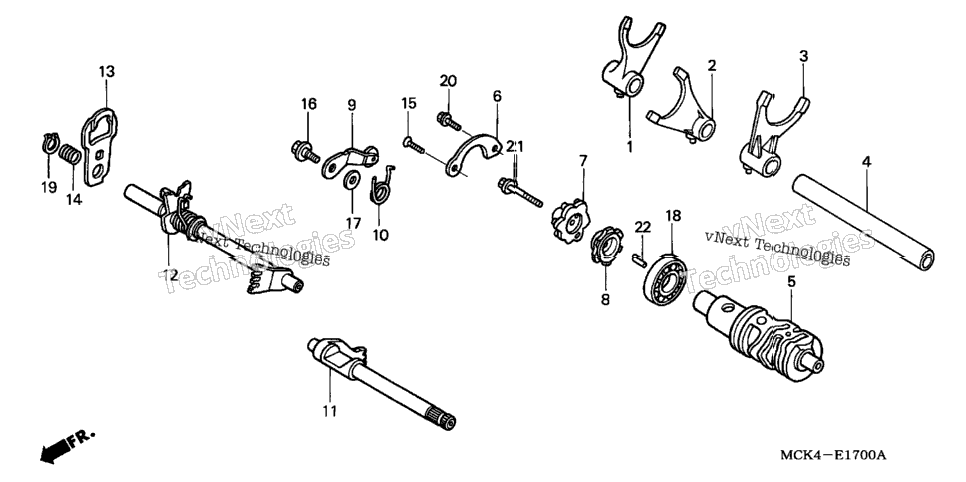 Gearshift Drum