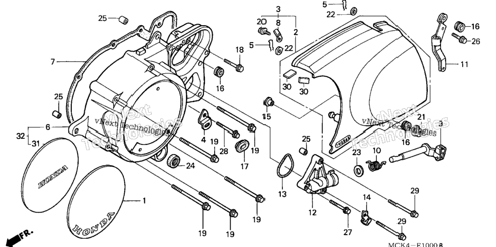 Left Crankcase Cover