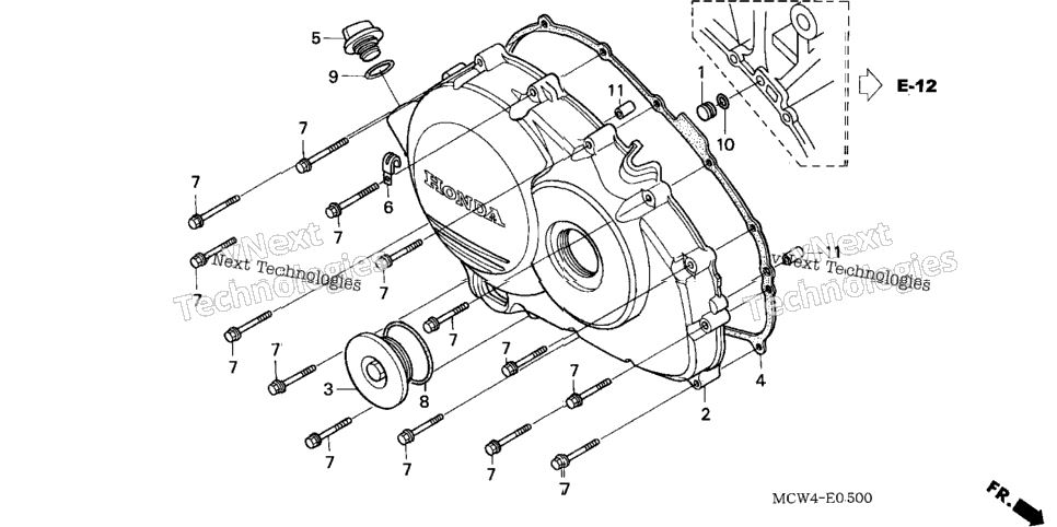 Right Crankcase Cover