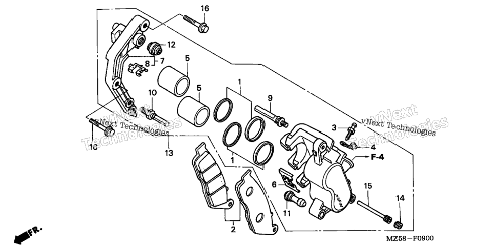 Front Brake Caliper