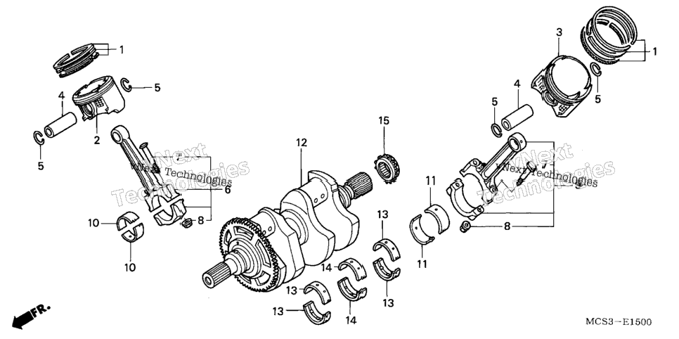 Crankshaft + Piston