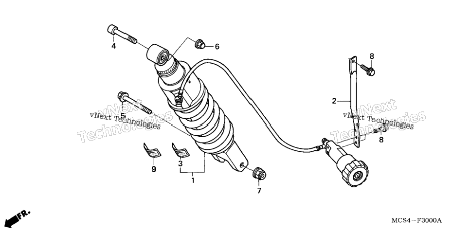 Rear Shock Absorber