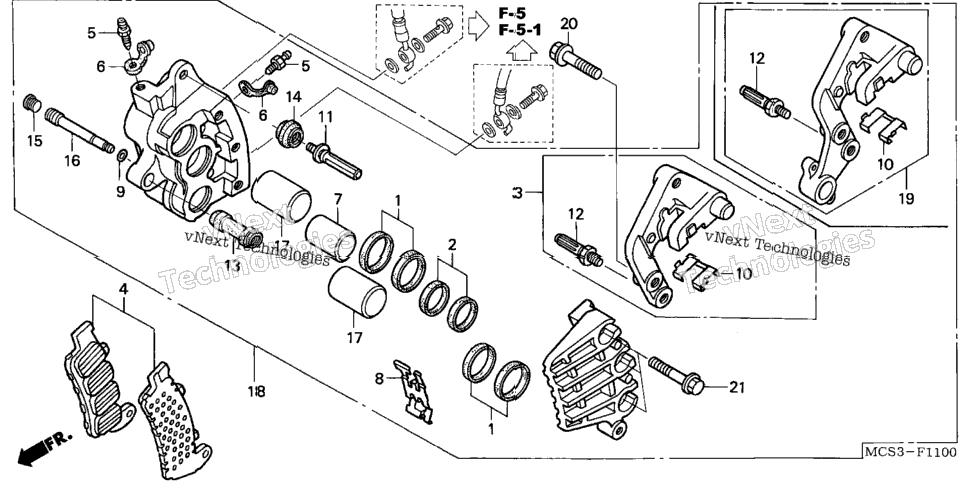 Right Front Brake Caliper