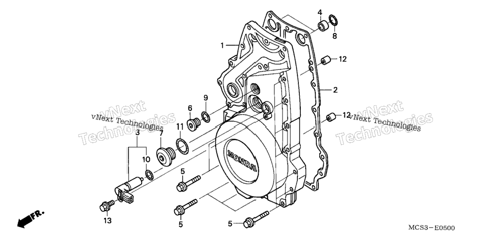 Front Crankcase Cover