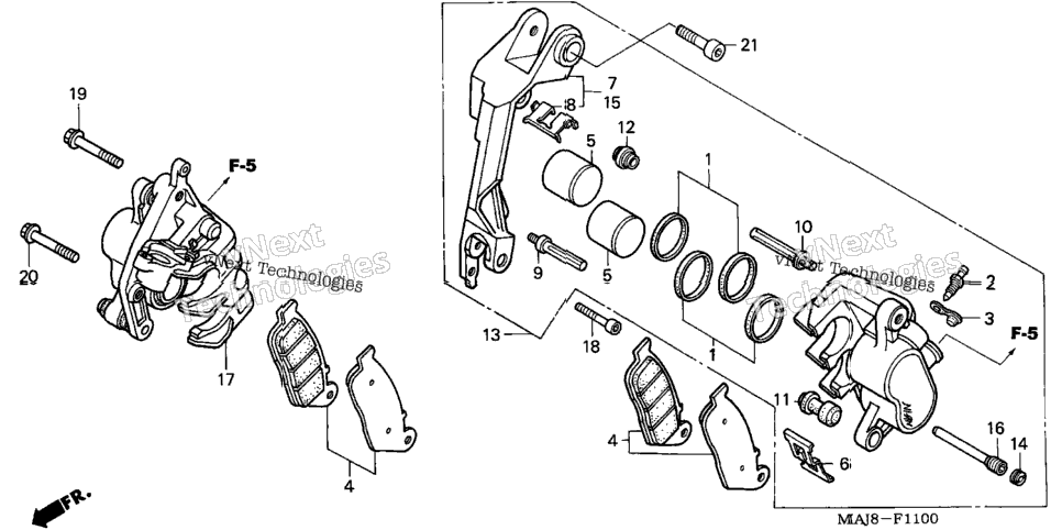 Front Brake Caliper