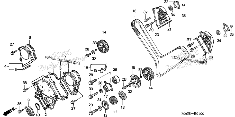 Front Cover@Timing Belt