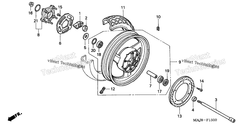 Rear Wheel