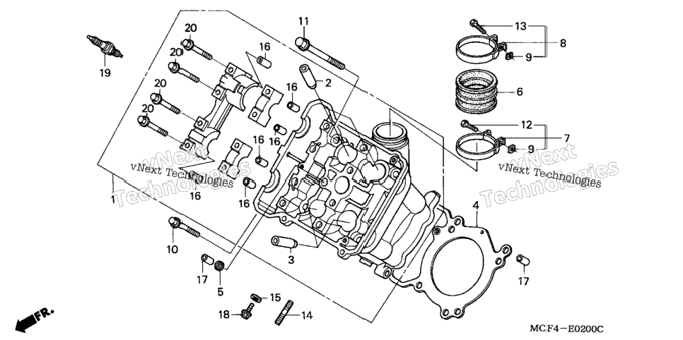 Cylinder Head (Fr.)
