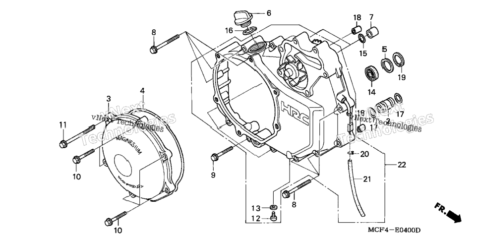 Right Crankcase Cover