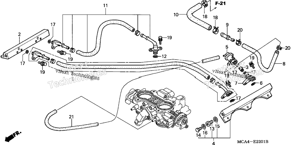 Throttle Body (Tubing)