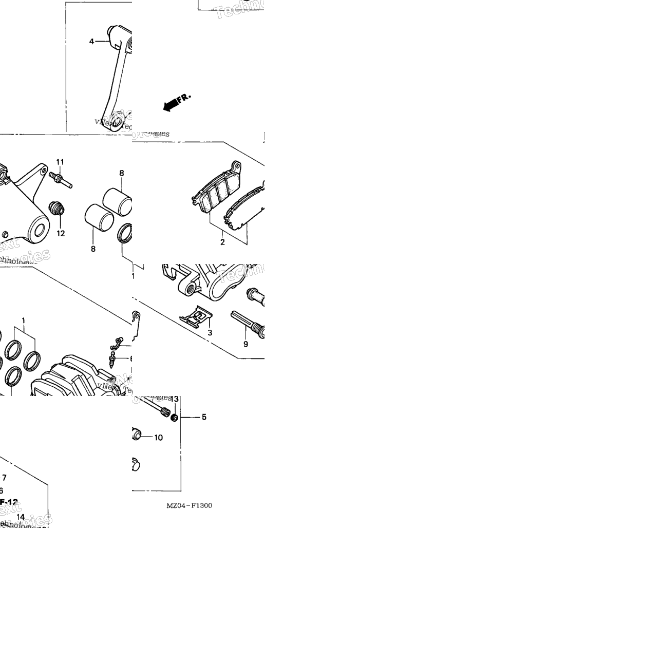 Rear Brake Caliper