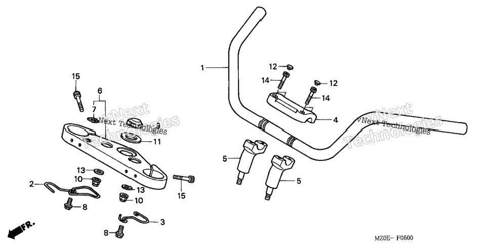 Handlebar + Top Bridge