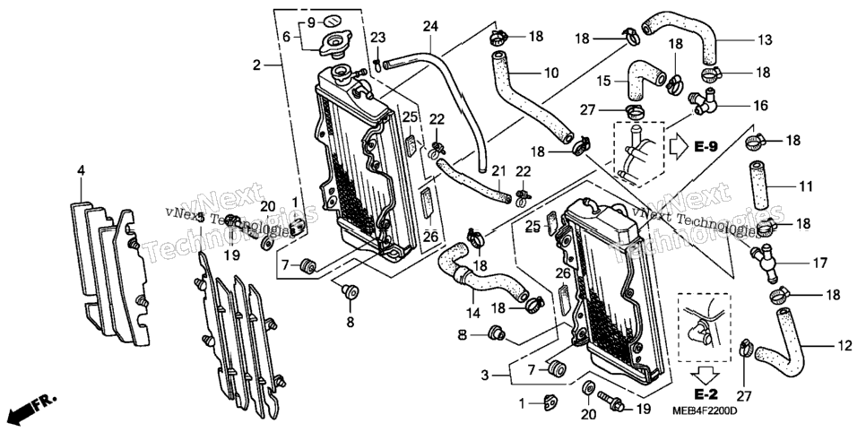 Radiator ('02-'04)
