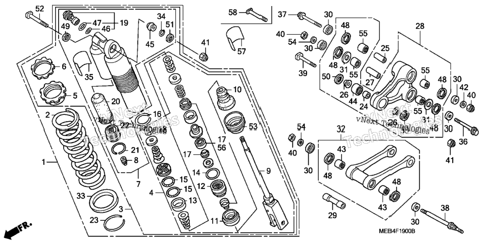 Rear Shock Absorber