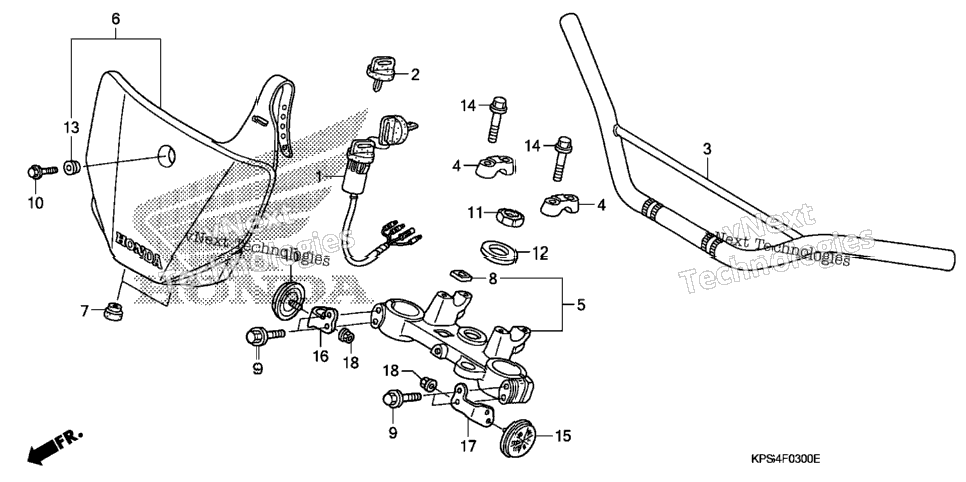 Handlebar + Top Bridge
