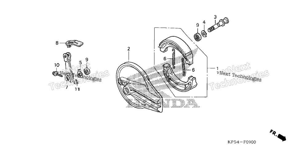 Rear Brake Panel