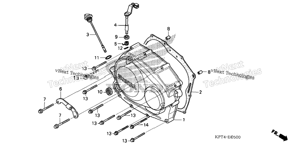Right Crankcase Cover (1)