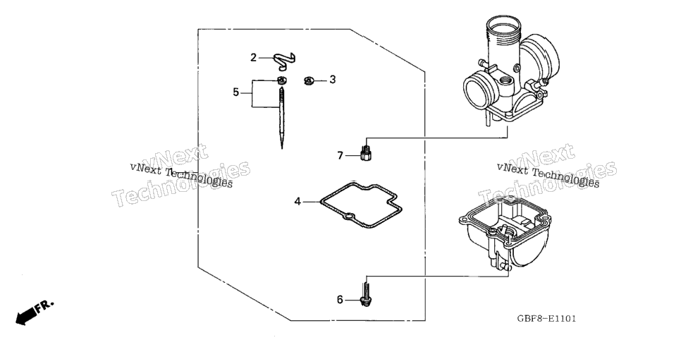 Carburetor Optional Kit ('03-'04)