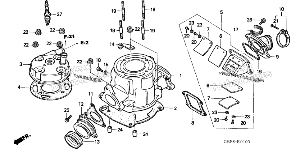 Cylinder Head ('03-'04)