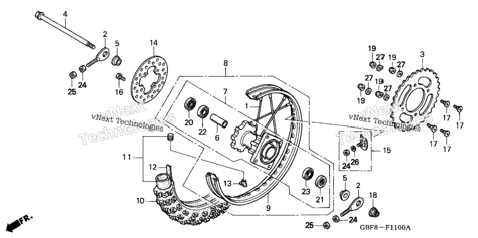 Rear Wheel