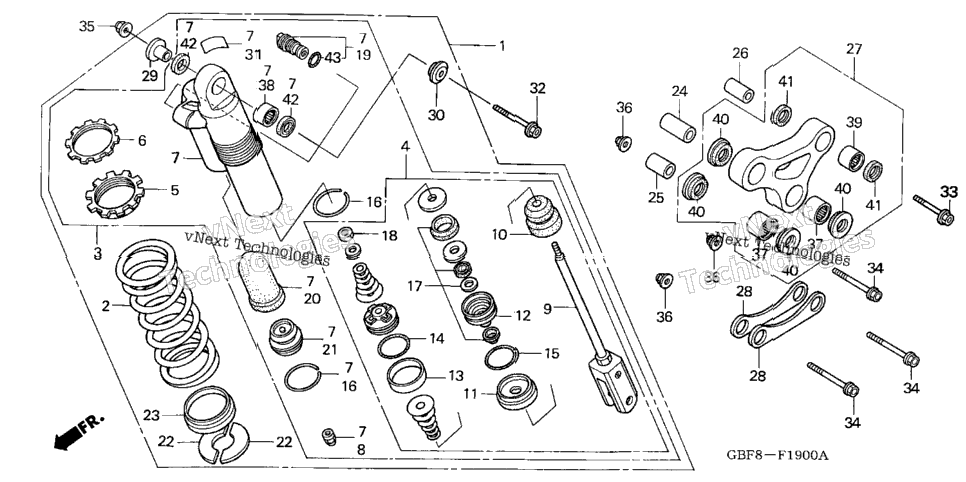 Rear Shock Absorber