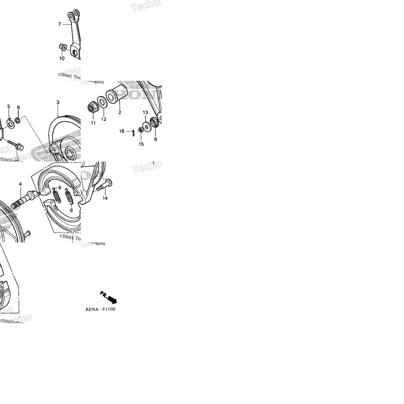 Rear Brake Panel