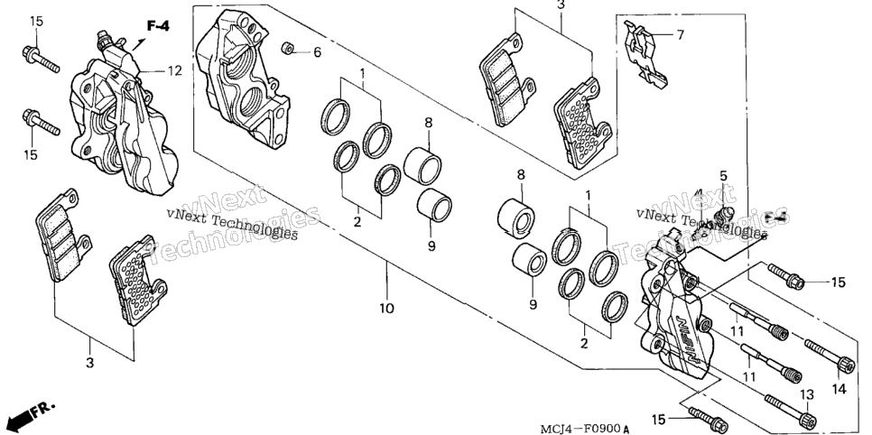 Front Brake Caliper