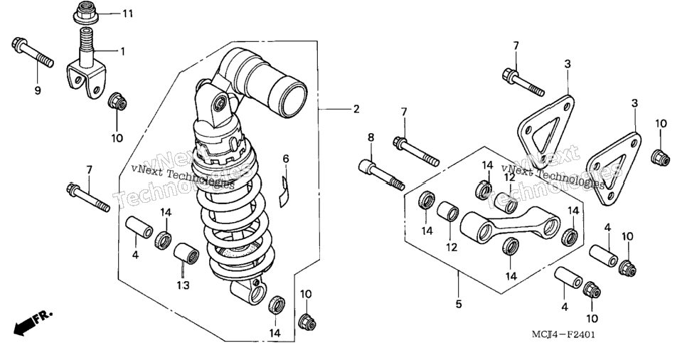 Rear Shock Absorber (2)