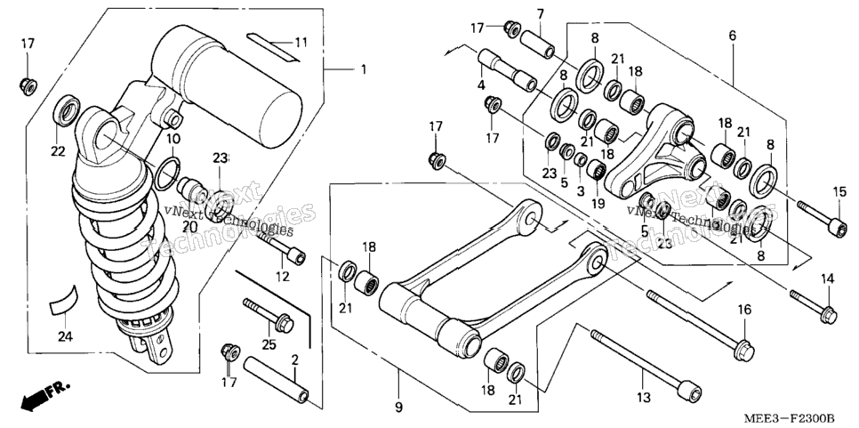 Rear Shock Absorber