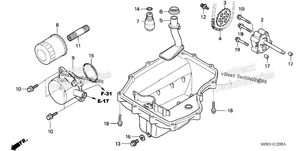 Oil Pan + Oil Pump