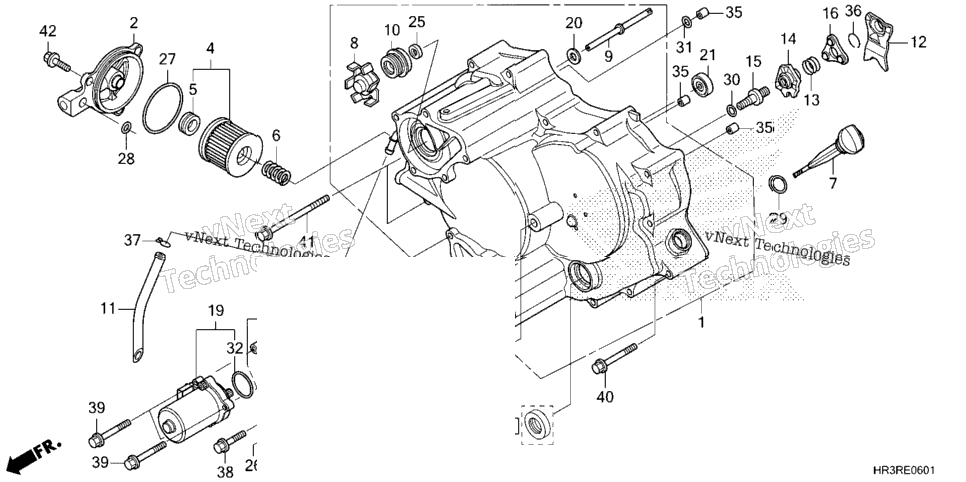 FRONT CRANKCASE COVER (2)