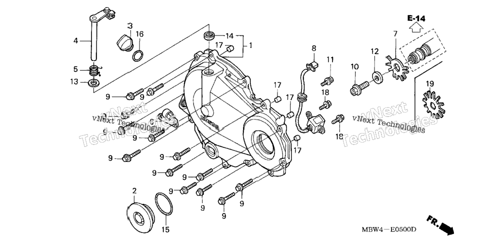 Right Crankcase Cover