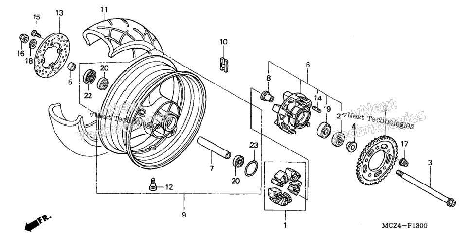 Rear Wheel