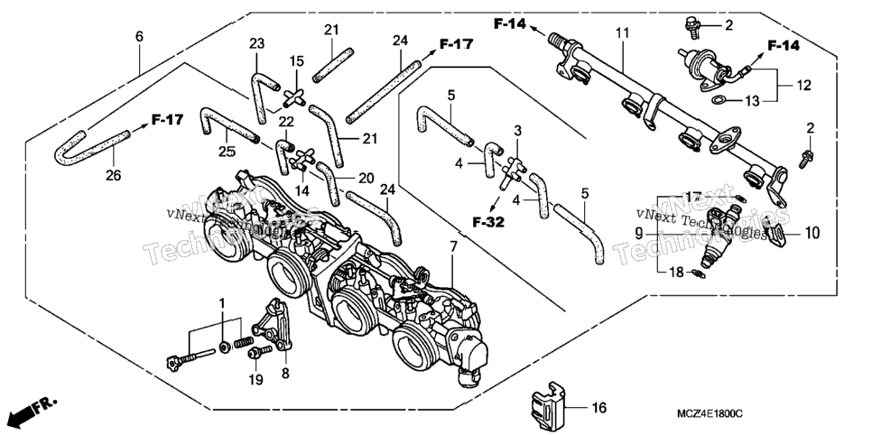 Throttle Body (Assy.)