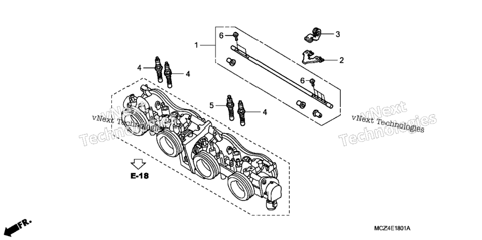 Throttle Body (Component Parts)