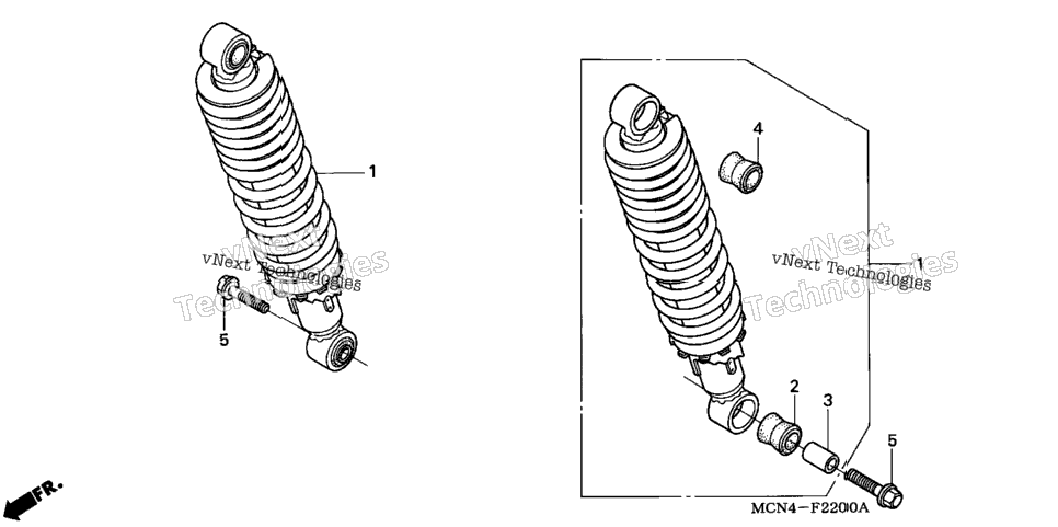 Rear Shock Absorber