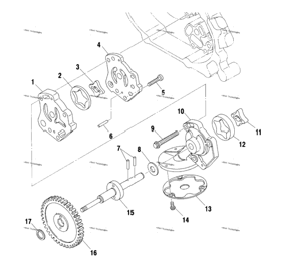 Oil Pump A01cl50aa