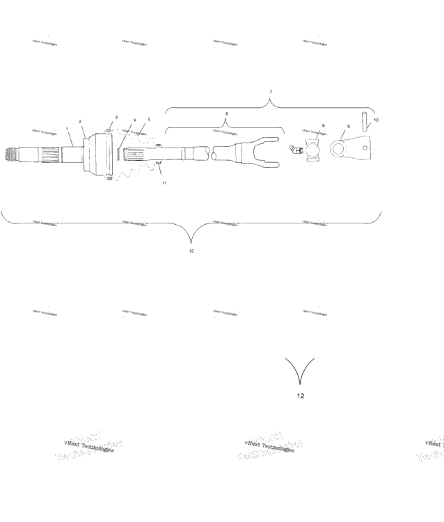 Drive Shaft (4964376437E04)