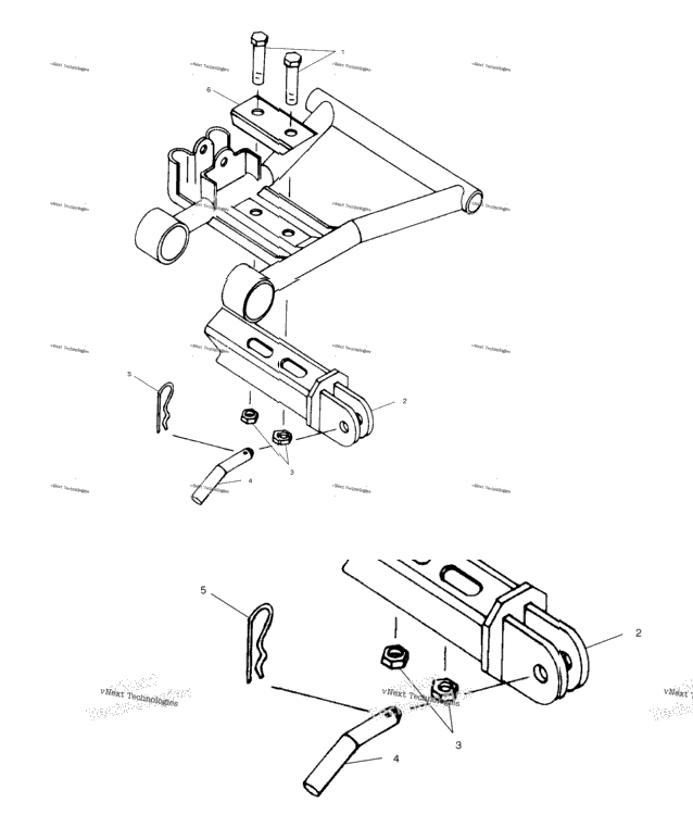 Threepoint Hitch Aarm Mounting