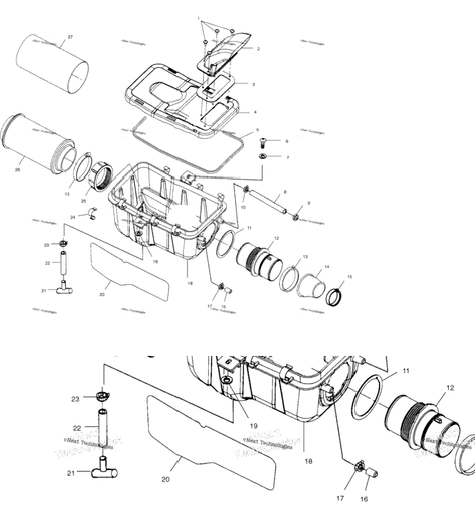 Air Box A01cd32aa (4964026402A011)