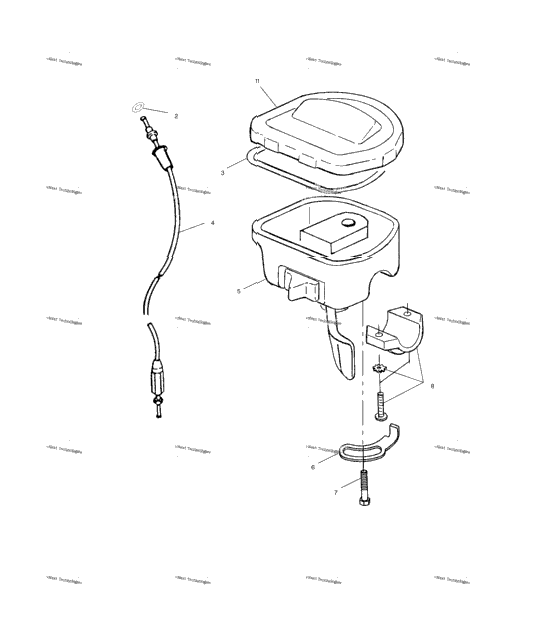 Controls Throttle Asm./Cable A01cd50aa