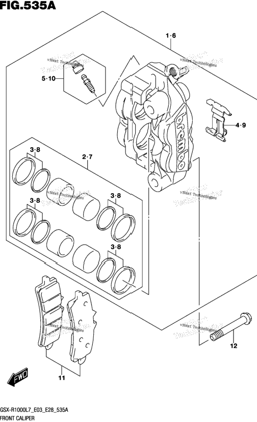 Front Caliper
