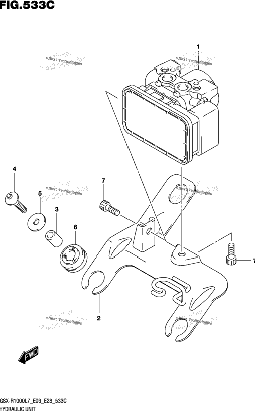Hydraulic Unit (Gsx-R1000al7 E33)