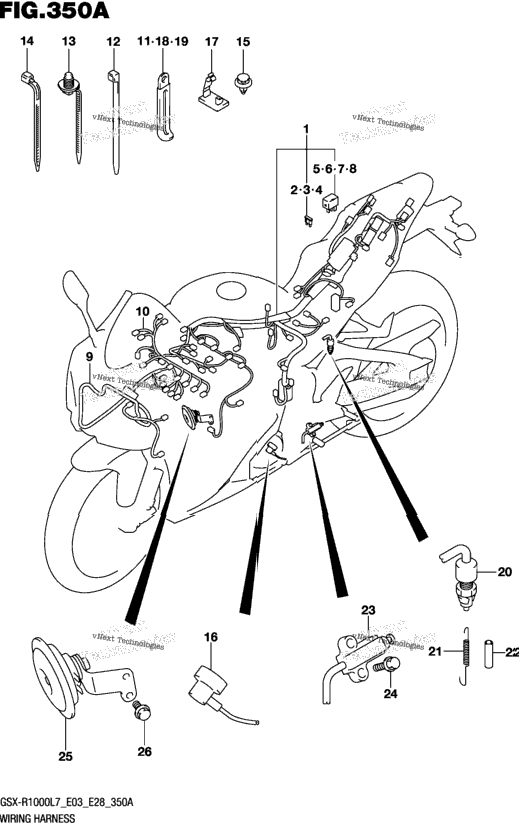Wiring Harness (Gsx-R1000l7 E03)