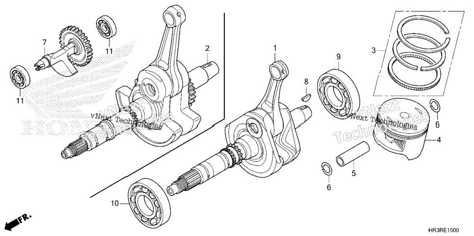 CRANKSHAFT / PISTON