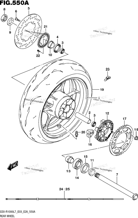 Rear Wheel